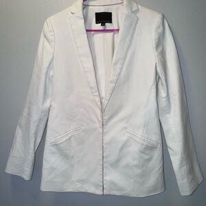 New White Blazer by Banana Republic